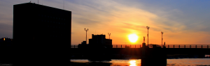 釧路の夕日