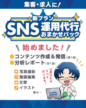 SNS運用代行おまかせパック